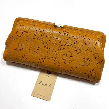 새상품 다코타 장지갑 디클라세 머스타드