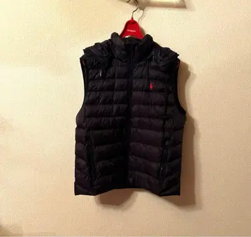랄프 로렌 다운 베스트 휴대 가능