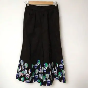 풍선과 물고기 와이드 팬츠 emago 여성용 하의 프리 사이즈