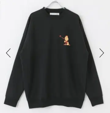 OOPS x RYUAMBE 콜라보 맨투맨 XL 블랙 어반 리서치