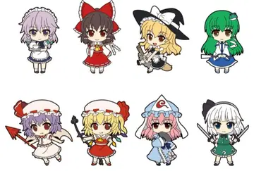 넨도로이드 플러스 트레이딩 러버 스트랩 동방 Project 제1장