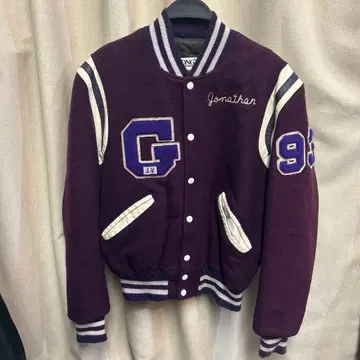 90s DeLONG 바시티 자켓 Jonathan usa제 L 사이즈