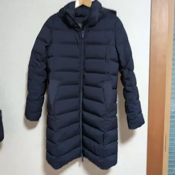 [매킨토시] 컨디션 최상 다운 코트 롱 2way 네이비 40 L