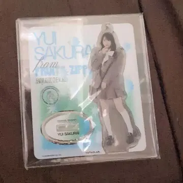 사쿠라이 유이 아크릴 스탠드 미개봉 후르츠 지퍼