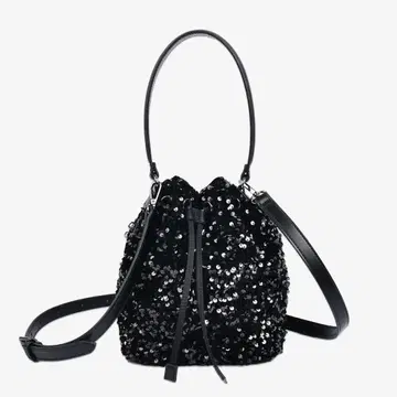 Uniqute 스팽글 Drawstring Bag 새상품