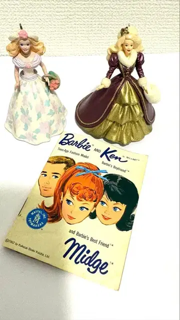 Barbie 오너먼트 & 미니 book