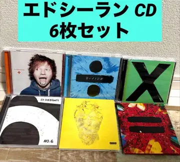 Ed Sheeran 에드 시런 CD 앨범 6장 세트 서양 POP