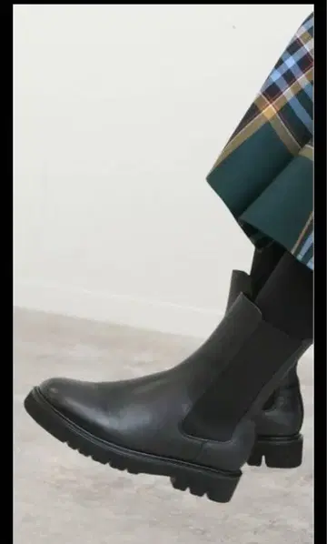 슬로브 이에나 사이드 고어 부츠 37 블랙