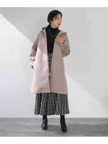 택 포함 새상품 부즈루드 종이상자 후디 코트 2025 신상