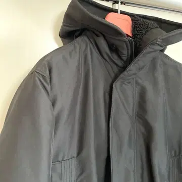 ZARA 자라 / 모즈 코트 / 와이어 후드 허리 드로 코드 [아우터]