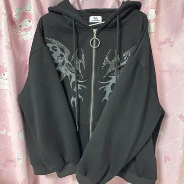 큐빅 라이벌 ZIP 후드티 속기모