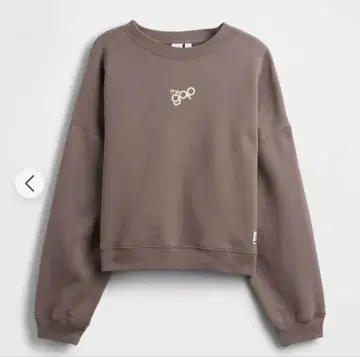 GAP 오버 사이즈 웨지 GAP 로고 스웨트 셔츠