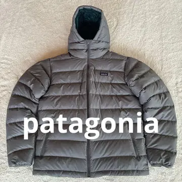 FA13 파타고니아 하이 로프트 다운 스웨터 후디 M 니켈 실버