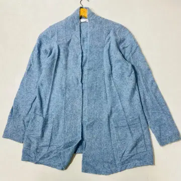 LB 엘비 푸와토로 캐시미어 100 롱 니트 가디건