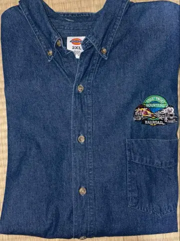 80~90s Dickies 데님 셔츠