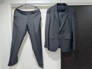 새상품급 정장 셀렉트 울 소재 수트 사이즈 A5 겨울용