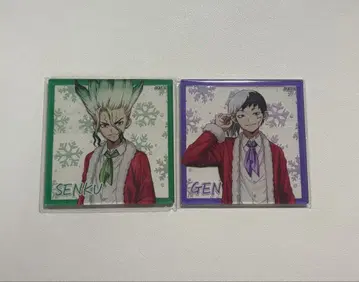 Dr.STONE PARTY 아크릴 코스터 이시가미 센쿠, 아사기리 겐