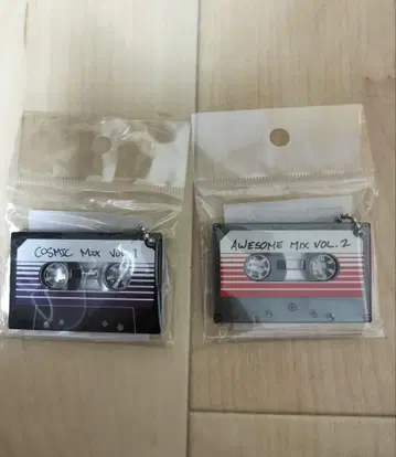 코믹콘 한정판 카세트형 키체인 마블 2개 세트