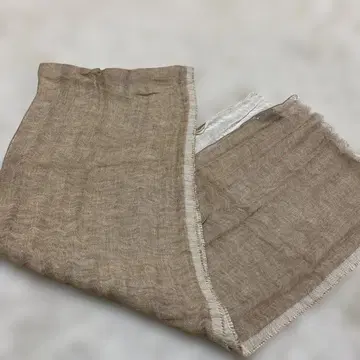 에네스베 스톨 숄 머플러 넥 여성용 린넨