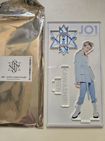 JO1 KAWASHIRI REN 아크릴 스탠드 키링, 사진 세트