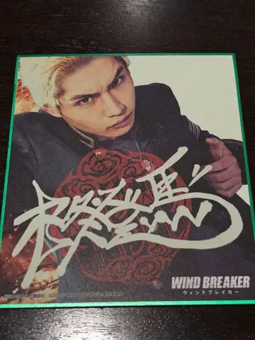 WIND BREAKER 영화 색지 히이라기 토마 / 나카자와 모토키