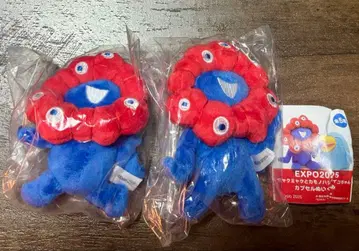 오사카 간사이 엑스포 2025 미야쿠미야쿠 봉제 인형 키링 가챠