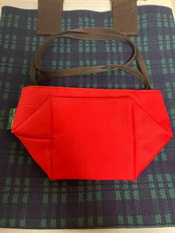 컨디션 최상 에르베샤 펠리에 레드 XS 숄더백