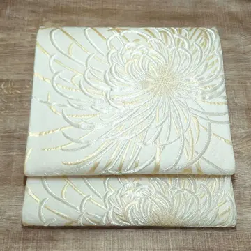 후쿠로 오비 피안화 흰금 화이트 베이스 재단 포함