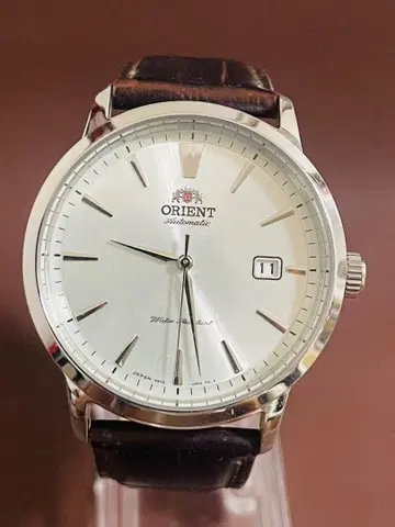 ORIENT 자동 와인딩 시계 실버