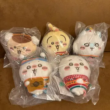 에니마이 복권 D상 봉제 인형 키링 전종 컴플리트 세트