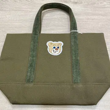 페이러 와펜 토트백 미사용 새상품 올드 테디 다크 그린