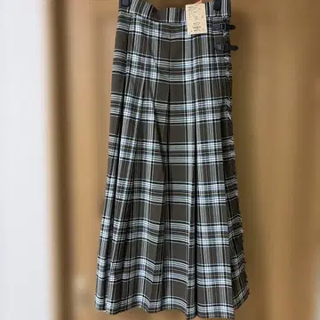 니코앤드 체크 TR 퀼트 스커트 [ 새상품 ]