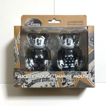 BE@RBRICK MICKEY & MINNIE MOUSE 베어브릭