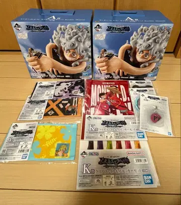 제일복권 원피스 A상 피규어 x 2 + 기타 세트