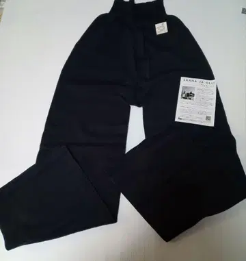 펠리시모 블랙 니트 팬츠 허리밴딩 포함 ( 새상품 )