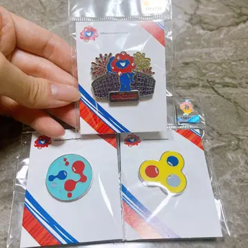 EXPO2025 핀 배지 세트 대지붕 반지 코먀쿠