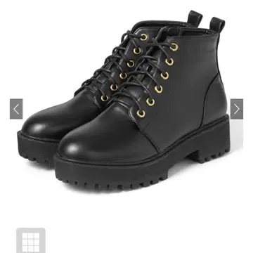 그레일 레이스업 숏부츠