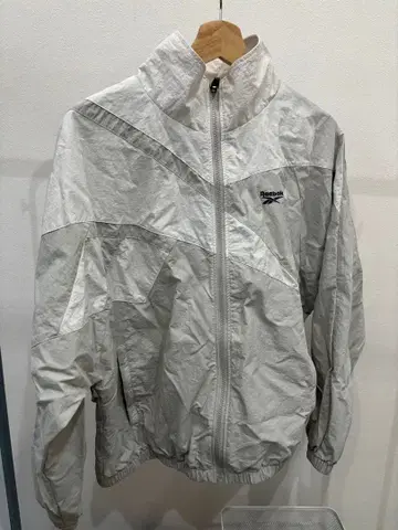 Reebok 나일론 자켓 S 화이트