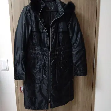 ICB 블랙 다운 코트 (이너 베스트 다운 포함) JPN 11