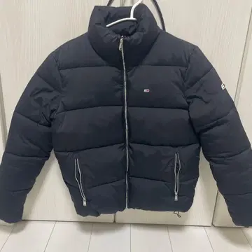 타미힐피거 네이비 다운 자켓