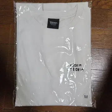 미개봉 새상품 ) 후지이 카제 alone at home 티셔츠 M