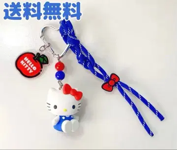 [ 새상품 ] 키티 산리오 kitty 찰랑찰랑 키링 한국 블루