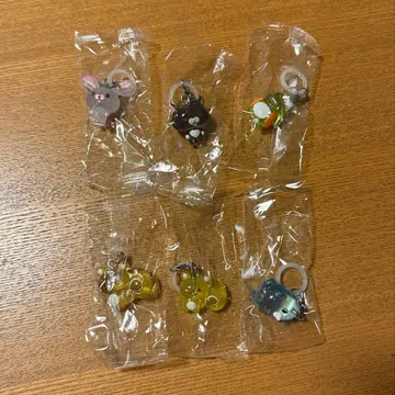 토끼 모피 메지루시 액세서리 컴프