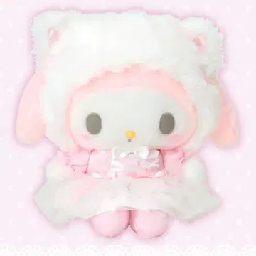 마이멜로디 마이멜로 산리오 화이트 고양이 발레리나 봉제 인형