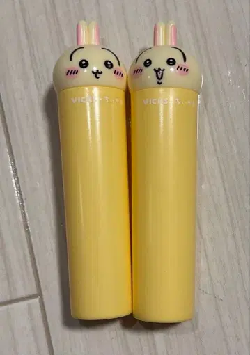 치이카와(먼작귀) 콜라보 케이스 VICKS 토끼 2종 세트 케이스만