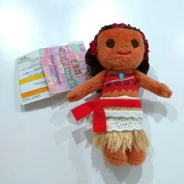 모아나와 전설의 바다 잇츠 어 스몰 월드 봉제 인형 키링