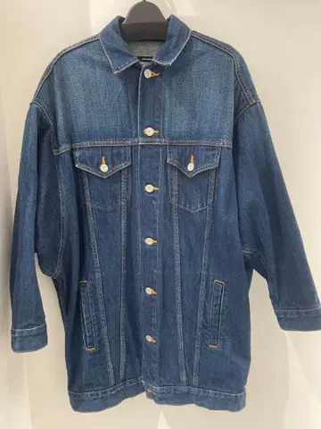 저널 스탠다드 오버 사이즈 데님 자켓