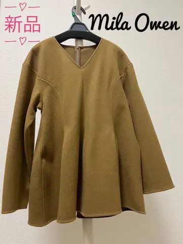 Mila Owen 페플럼 튜닉 리버풍 새상품