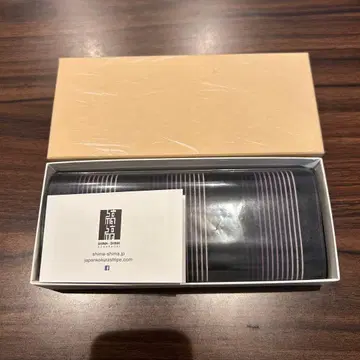 미사용 새상품 오구라 직조 시마시마 안경 케이스