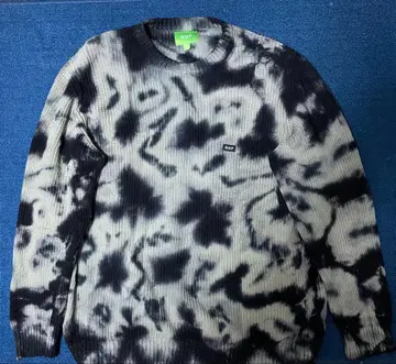 HUF 22FW BAR LOGO 타이 다이 크루 스웨터